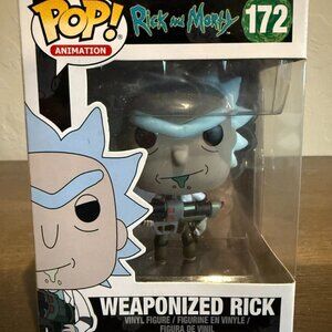 Funko Pop! Animation Rick & Morty #172 Weaponized Rick Vinyl Figure